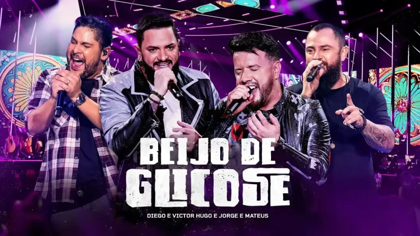 Diego e Victor Hugo com Jorge e Mateus - Beijo de Glicose (Todo Dia Uma Feiura)(Ao Vivo)