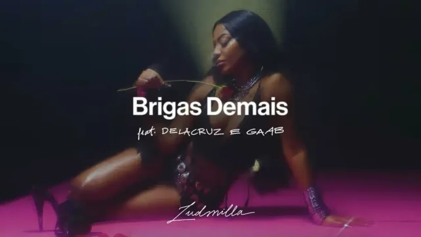 Ludmilla com Delacruz e Gaab - Brigas Demais