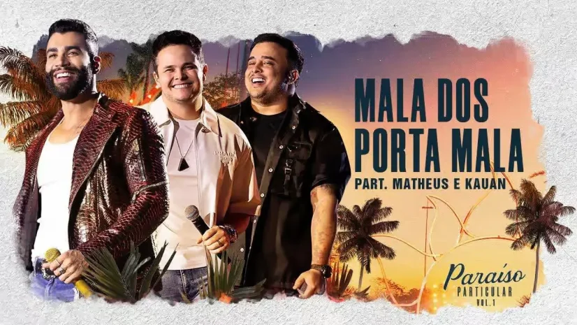 Gusttavo Lima com Matheus e Kauan - Mala dos Porta Mala