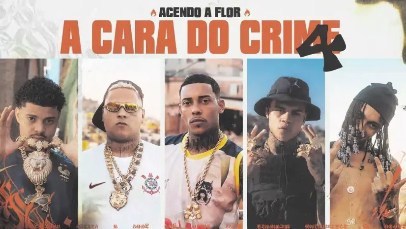 MC Poze do Rodo, MC Cabelinho, MC Ryan SP, Bielzin e Oruam - A Cara do Crime 4 (Acendo a Flor)