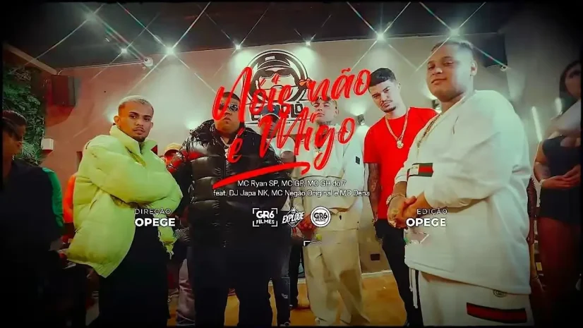 MCs Ryan SP, GP, GH do 7, Negão Original, Dena e DJ Japa NK - Nóis Não É Migo