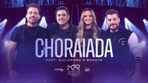 Maria Cecília e Rodolfo com Guilherme e Benuto - Choraiada