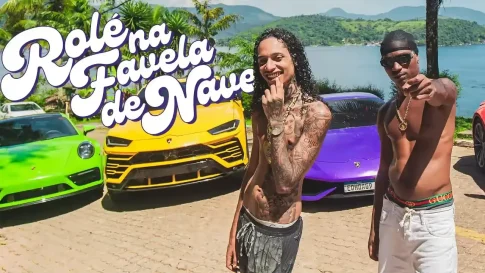 Oruam e Didi - Rolé na Favela de Nave