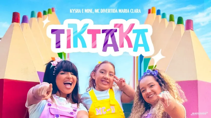 Kysha e Mine e MC Divertida - Tik Taka