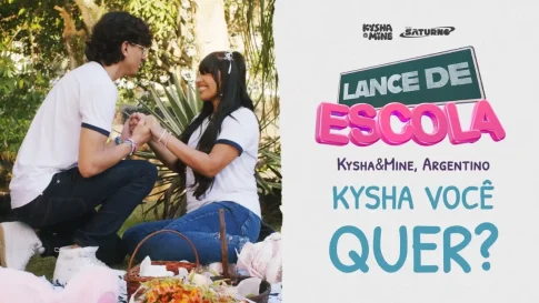 Kysha e Mine e Argentino - Kysha você quer (Lance de Escola 08)