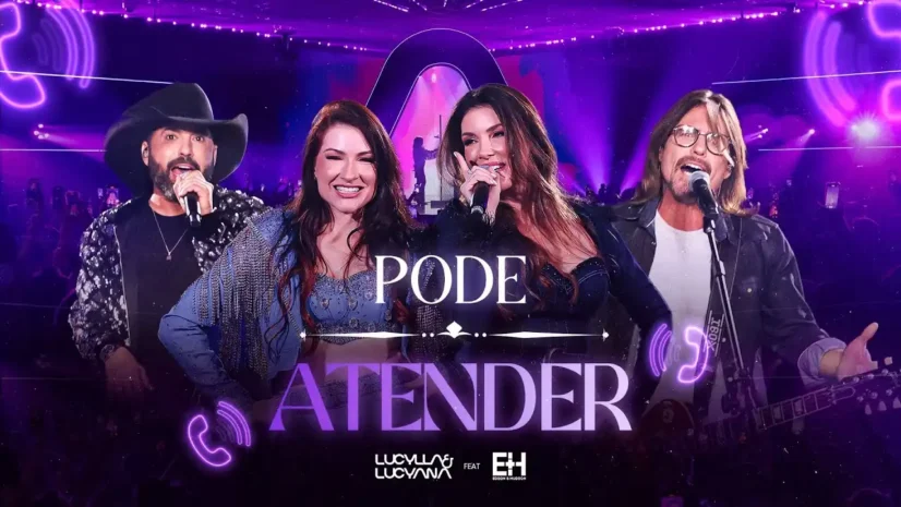Lucylla e Lucyana, Edson e Hudson - Pode Atender