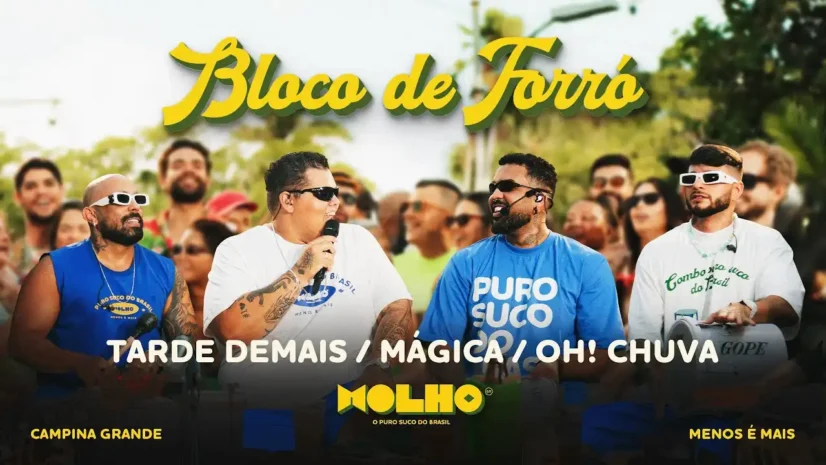 Menos É Mais - Tarde Demais - Mágica - Oh Chuva